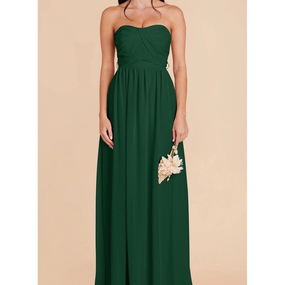 Birdy Grey Strapless Green Wedding Dress
